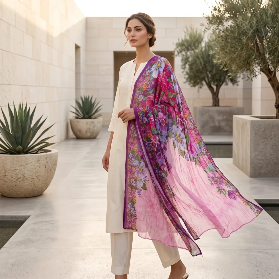 Multicolor-Floral-Printed-Dupatta-for-Women